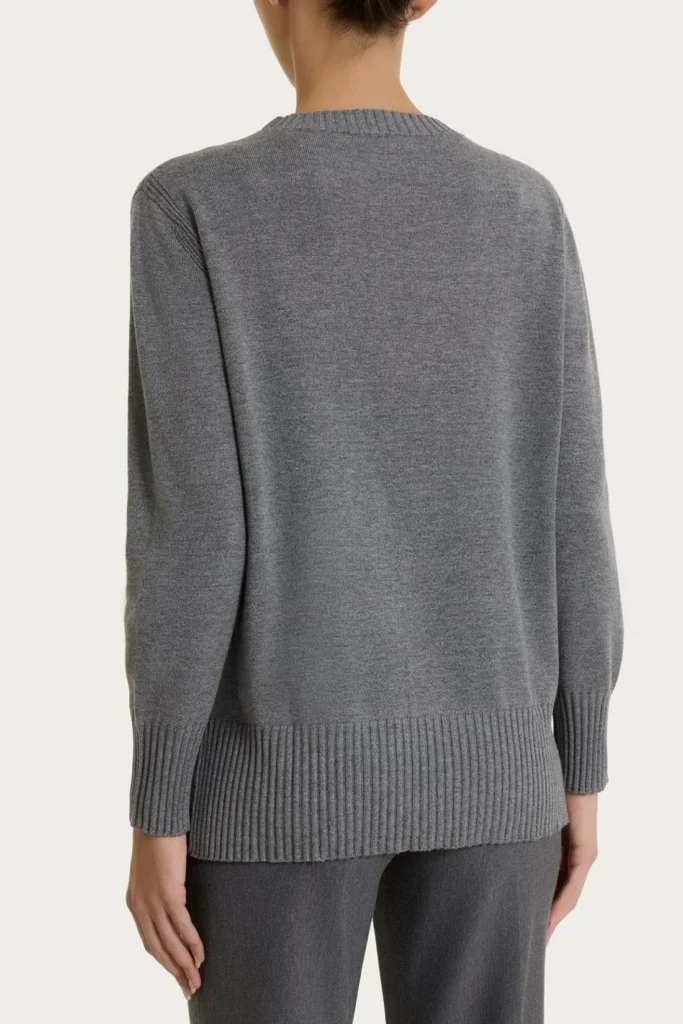 Maglia girocollo donna in Soft Wool
